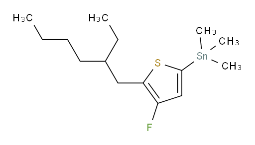 (5-(2-ethylhexyl)-4-fluorothiophen-2-yl)trimethylstannane