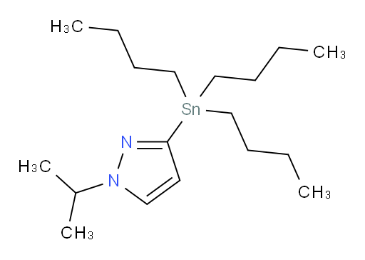 1-isopropyl-3-(tributylstannyl)-1H-pyrazole