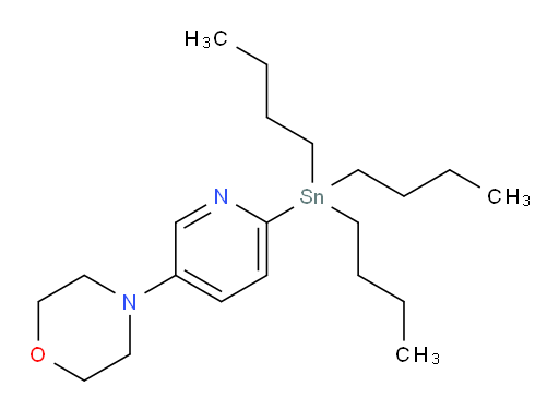 4-(6-(tributylstannyl)pyridin-3-yl)morpholine