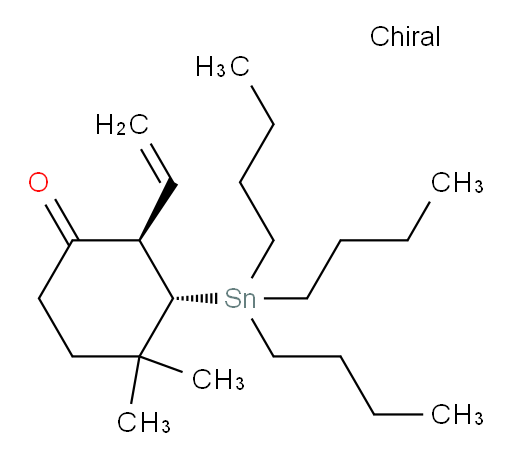 (2R,3S)-4,4-dimethyl-3-(tributylstannyl)-2-vinylcyclohexanone