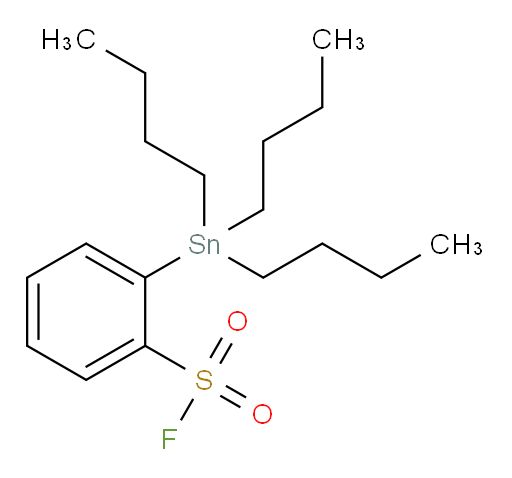 2-(tributylstannyl)benzene-1-sulfonyl fluoride