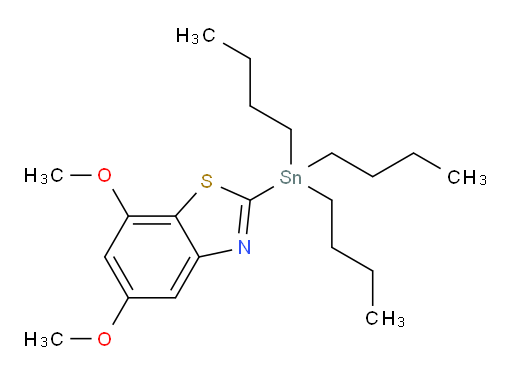 5,7-dimethoxy-2-(tributylstannyl)benzo[d]thiazole