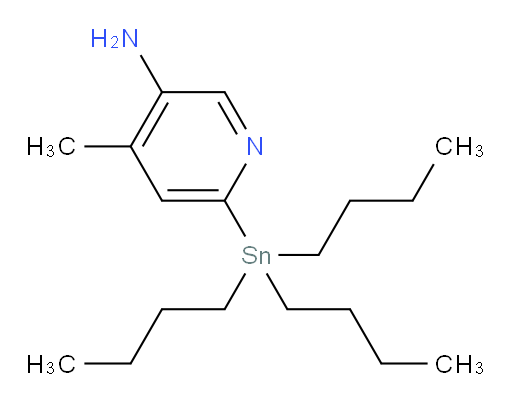 4-methyl-6-(tributylstannyl)pyridin-3-amine