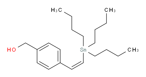 (Z)-(4-(2-(tributylstannyl)vinyl)phenyl)methanol