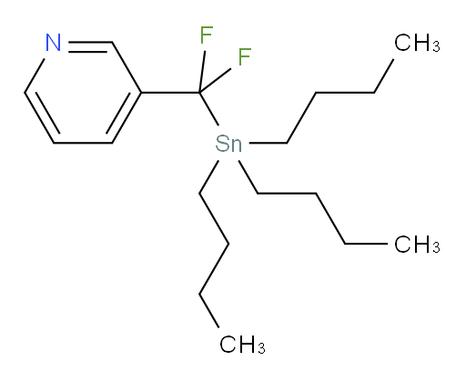 3-(difluoro(tributylstannyl)methyl)pyridine