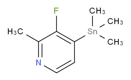 3-fluoro-2-methyl-4-(trimethylstannyl)pyridine