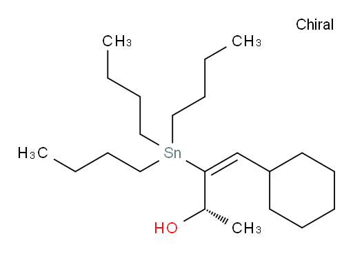 (S,E)-4-cyclohexyl-3-(tributylstannyl)but-3-en-2-ol