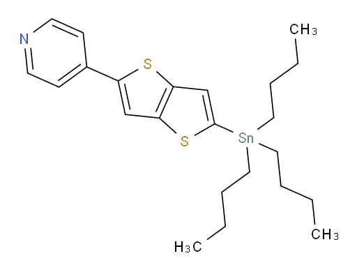 4-(5-(tributylstannyl)thieno[3,2-b]thiophen-2-yl)pyridine