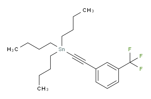 tributyl((3-(trifluoromethyl)phenyl)ethynyl)stannane