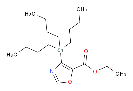 ethyl 4-(tributylstannyl)oxazole-5-carboxylate