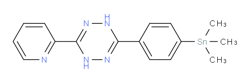 3-(pyridin-2-yl)-6-(4-(trimethylstannyl)phenyl)-1,4-dihydro-1,2,4,5-tetrazine