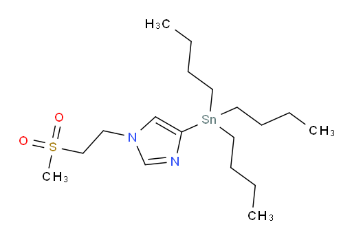 1-(2-(methylsulfonyl)ethyl)-4-(tributylstannyl)-1H-imidazole