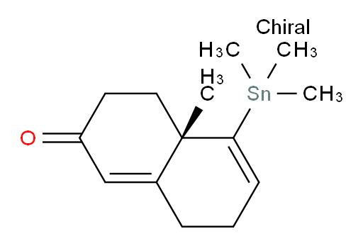 (S)-4a-methyl-5-(trimethylstannyl)-4,4a,7,8-tetrahydronaphthalen-2(3H)-one
