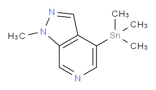 1-methyl-4-(trimethylstannyl)-1H-pyrazolo[3,4-c]pyridine