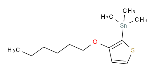 (3-(hexyloxy)thiophen-2-yl)trimethylstannane