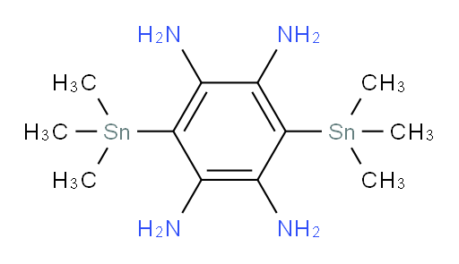 3,6-bis(trimethylstannyl)benzene-1,2,4,5-tetraamine