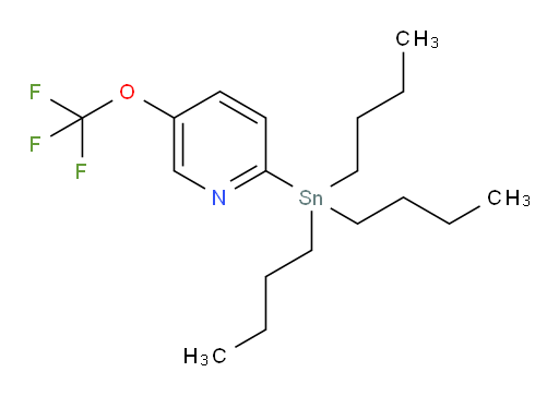 2-(tributylstannyl)-5-(trifluoromethoxy)pyridine