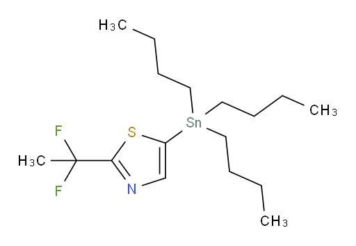 2-(1,1-difluoroethyl)-5-(tributylstannyl)thiazole