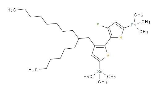 (3-fluoro-3'-(2-hexyldecyl)-[2,2'-bithiophene]-5,5'-diyl)bis(trimethylstannane)