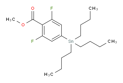 methyl 2,6-difluoro-4-(tributylstannyl)benzoate