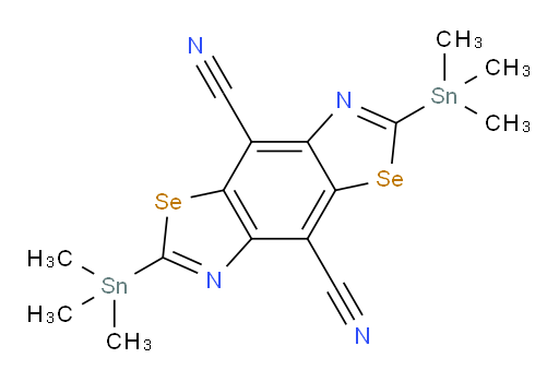 2,6-bis(trimethylstannyl)benzo[1,2-d:4,5-d']bis([1,3]selenazole)-4,8-dicarbonitrile