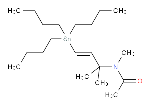 (E)-N-methyl-N-(2-methyl-4-(tributylstannyl)but-3-en-2-yl)acetamide