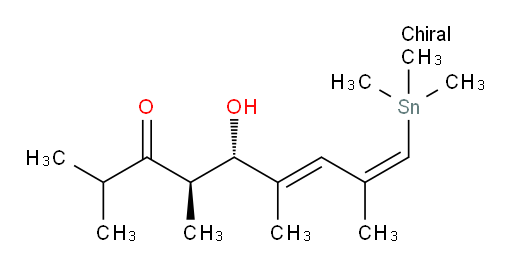 (4R,5S,6E,8Z)-5-hydroxy-2,4,6,8-tetramethyl-9-(trimethylstannyl)nona-6,8-dien-3-one