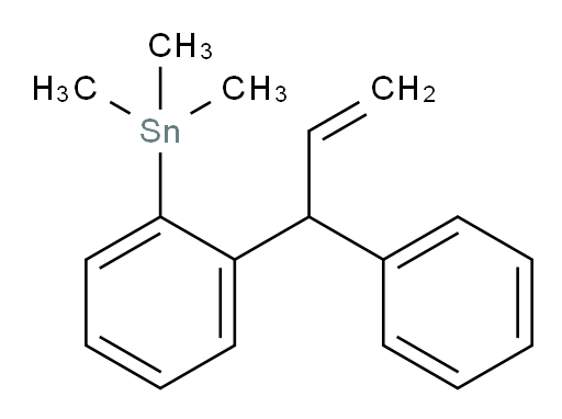 trimethyl(2-(1-phenylallyl)phenyl)stannane