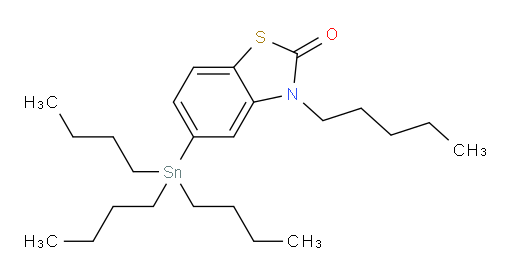 3-pentyl-5-(tributylstannyl)benzo[d]thiazol-2(3H)-one