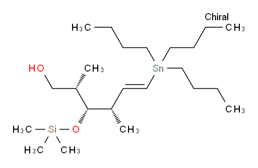 (2S,3S,4S,E)-2,4-dimethyl-6-(tributylstannyl)-3-((trimethylsilyl)oxy)hex-5-en-1-ol