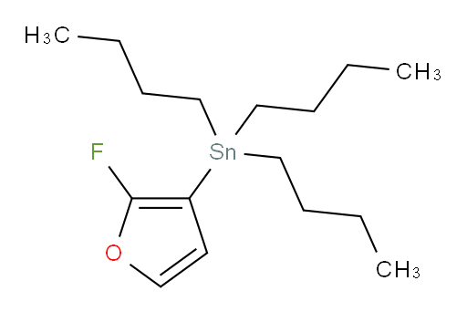 tributyl(2-fluorofuran-3-yl)stannane