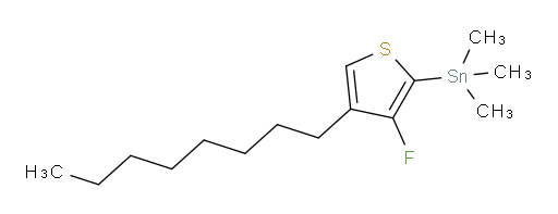 (3-fluoro-4-octylthiophen-2-yl)trimethylstannane