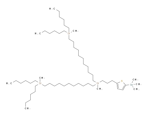 ((methyl(3-(5-(trimethylstannyl)thiophen-2-yl)propyl)silanediyl)bis(undecane-11,1-diyl))bis(dihexyl(methyl)silane)