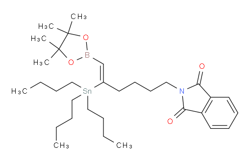 (Z)-2-(6-(4,4,5,5-tetramethyl-1,3,2-dioxaborolan-2-yl)-5-(tributylstannyl)hex-5-en-1-yl)isoindoline-1,3-dione