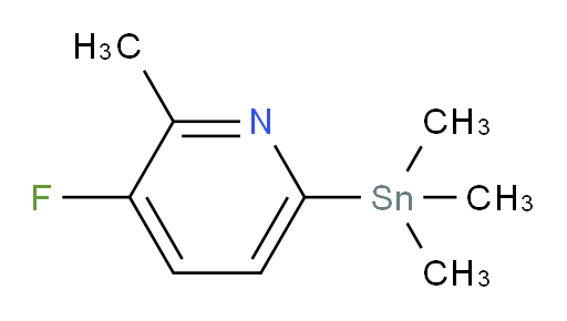 3-fluoro-2-methyl-6-(trimethylstannyl)pyridine