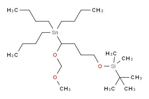 10,10,11,11-tetramethyl-5-(tributylstannyl)-2,4,9-trioxa-10-siladodecane