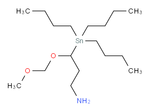3-(methoxymethoxy)-3-(tributylstannyl)propan-1-amine