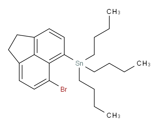(6-bromo-1,2-dihydroacenaphthylen-5-yl)tributylstannane