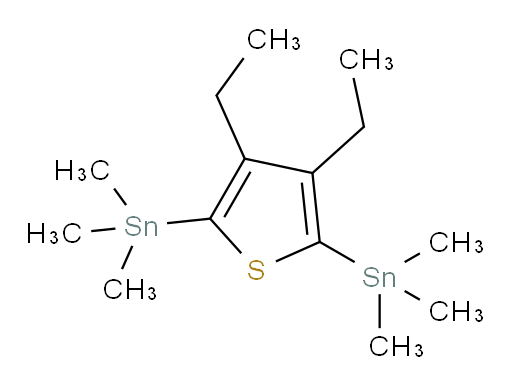 (3,4-diethylthiophene-2,5-diyl)bis(trimethylstannane)
