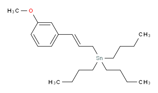 (E)-tributyl(3-(3-methoxyphenyl)allyl)stannane