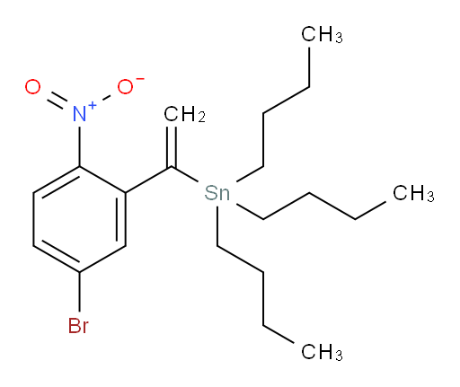 (1-(5-bromo-2-nitrophenyl)vinyl)tributylstannane