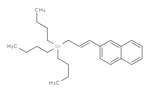 (E)-tributyl(3-(naphthalen-2-yl)allyl)stannane