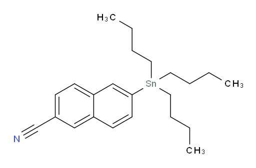 6-(tributylstannyl)-2-naphthonitrile