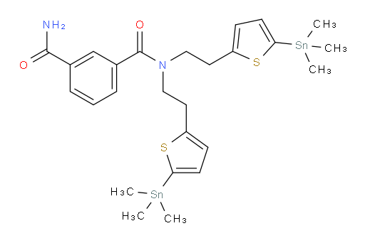 N1,N1-bis(2-(5-(trimethylstannyl)thiophen-2-yl)ethyl)isophthalamide