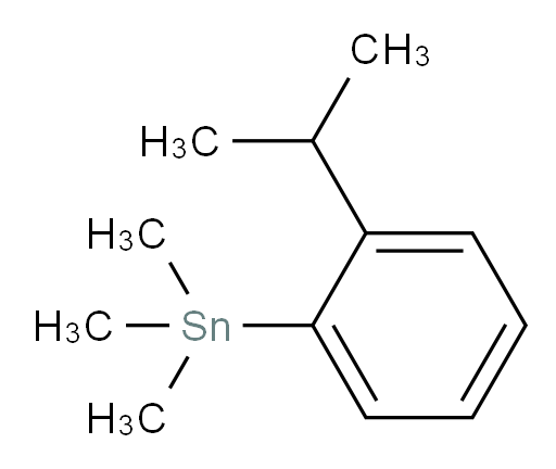 (2-isopropylphenyl)trimethylstannane