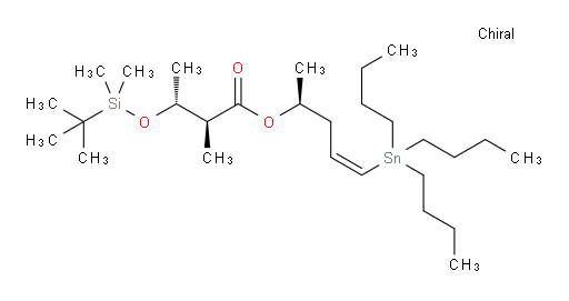 (2S,3R)-(S,Z)-5-(tributylstannyl)pent-4-en-2-yl 3-((tert-butyldimethylsilyl)oxy)-2-methylbutanoate
