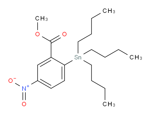 methyl 5-nitro-2-(tributylstannyl)benzoate