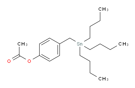 4-((tributylstannyl)methyl)phenyl acetate