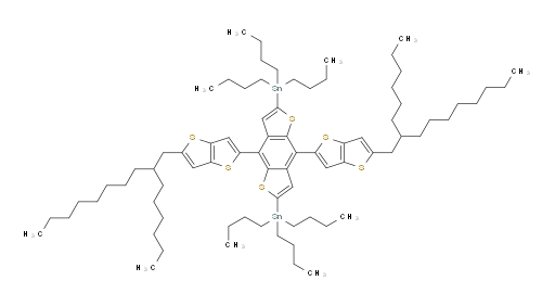 (4,8-bis(5-(2-hexyldecyl)thieno[3,2-b]thiophen-2-yl)benzo[1,2-b:4,5-b']dithiophene-2,6-diyl)bis(tributylstannane)