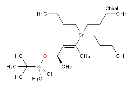 (R,E)-tert-butyldimethyl((4-(tributylstannyl)pent-3-en-2-yl)oxy)silane